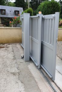 portail coulissant sectionnel