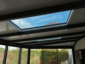 toit veranda avec fenetre interieur