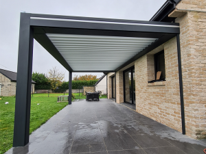 pergola bioclimatique 10x3m
