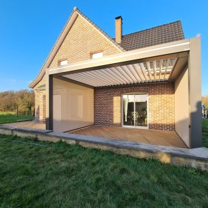 pergola bioclimatique 8x5m