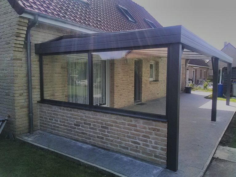 pergola toit rigide alu